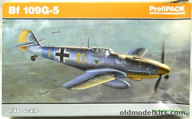 Eduard 1/48 Bf-109 G-5 Profipack - (Bf109G-5), 82112 plastic model kit