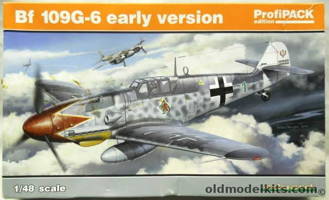 Eduard 1/48 Bf-109 G-6 Early Series Profipack - (Bf109G-6), 82113 plastic model kit