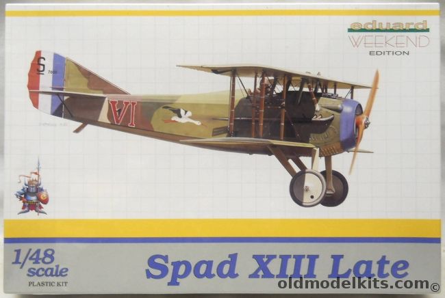 Eduard 1/48 Spad XIII Late - Captain Rene Fonck 1918, 8424 plastic model kit