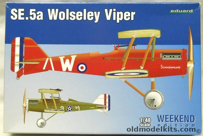 Eduard 1/48 Se.5A Wolseley Viper - 27th Aero Squadron USA 1922 / Capt ...