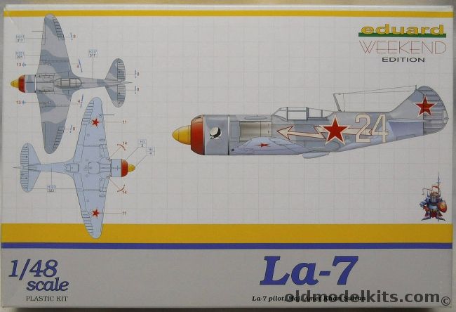 Eduard 1/48 La-7 - USSR Pilot Major Amet Khan Sultan, 8460 plastic model kit