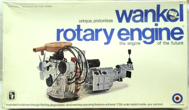 Entex 15 Mazda Wankel Rotary Engine Motorized 8201