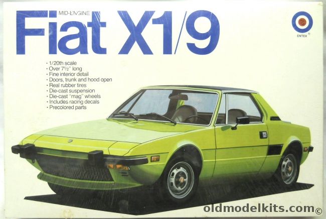 Entex 1/20 Fiat X1/9 - (ex Bandai), 9028