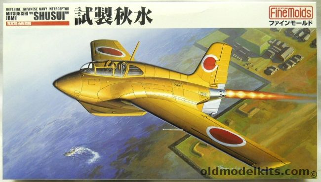 Fine Molds 1/48 Mitsubishi J8M1 Shusui, FB6 plastic model kit