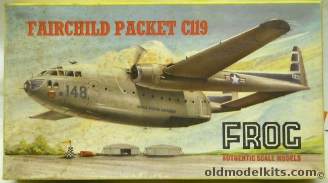 Frog 1/179 Fairchild C-119 Packet Flying Boxcar, 387P plastic model kit