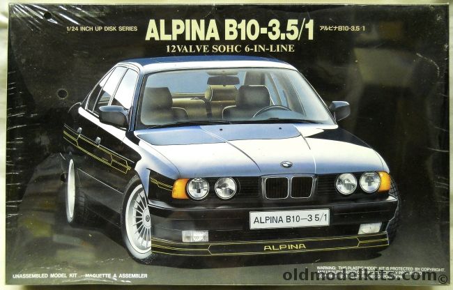 Fujimi 1/24 BMW Alpina B10-3.5/1, SP7 plastic model kit