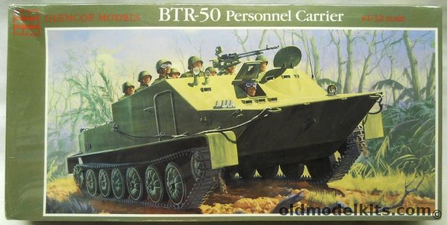 Glencoe 1/32 BTR-50 Personnel Carrier - (Ex ITC), 06402 plastic model kit