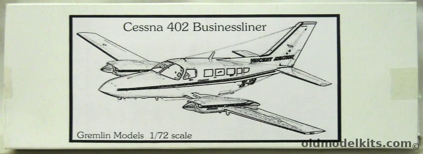 Gremlin Models 1/72 Cessna 402 Businessliner - With Window Masks And ...