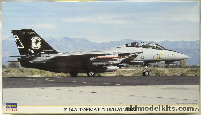Hasegawa 1/72 F-14A Tomcat Tophatters - US Navy VF-14 July 2001 Or VF-14 Bicentennial 1976, 00287 plastic model kit