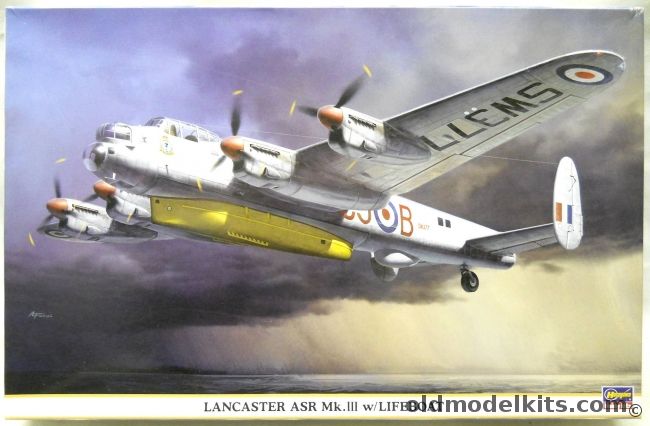 Hasegawa 1/72 Lancaster ASR Mk.III With Lifeboat, 00945 plastic model kit