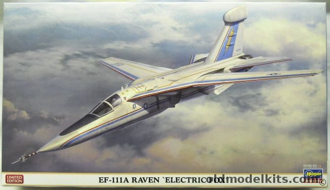 Hasegawa 1/72 EF-111A Raven Electric Fox, 02300 plastic model kit