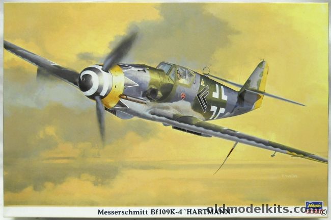 Hasegawa 1/32 Messerschmitt Bf-109 K-4 - (Bf109K4) Hartmann - I/JG52 Kommandeur Major Erich Hartmann Czechoslvakia May 8 1945 / 11/JG27, 08173 plastic model kit