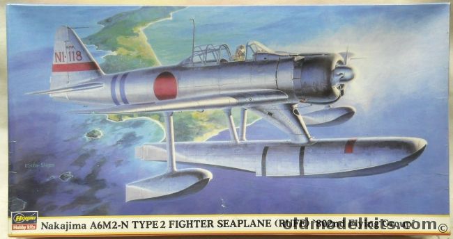 Hasegawa 1/48 Nakajima A6M2-N Type 2 Seaplane Fighter Rufe - 802nd Flying Group, 09322 plastic model kit