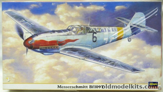Hasegawa 1/48 Messerschmitt Bf-109T, 09326 plastic model kit