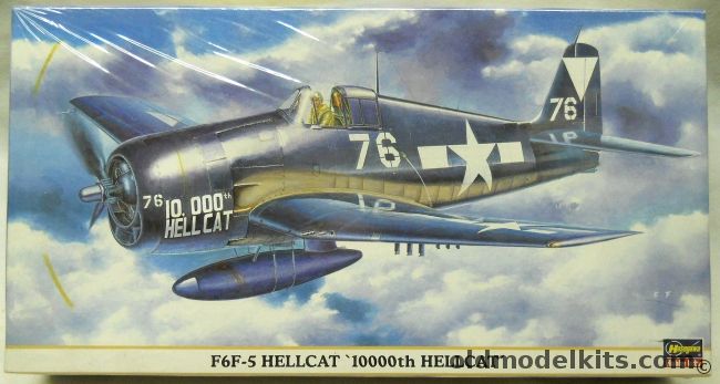Hasegawa 1/48 F6F-5 Hellcat 10000th Hellcat, 09341 plastic model kit