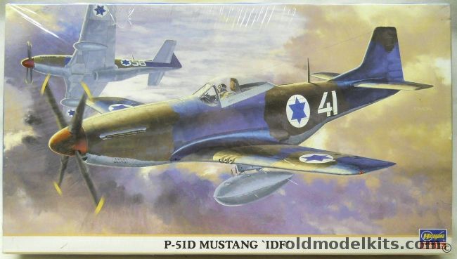 Hasegawa 1/48 P-51D Mustang IDF - Israeli Air Force, 09463 plastic model kit