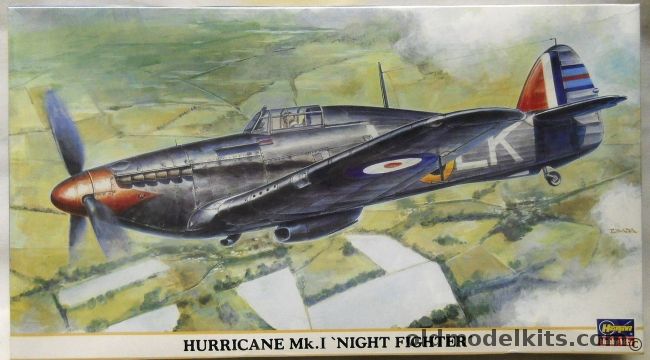 Hasegawa 1/48 Hurricane Mk.I Night Fighter, 09494 plastic model kit