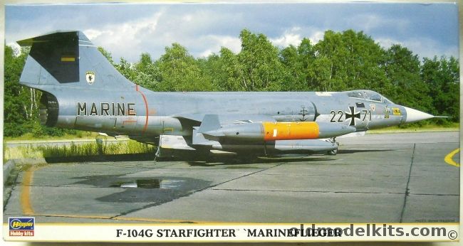 Hasegawa 1/48 F-104G Starfighter Marineflieger - MFG 1 Or MFG 2, 09597 plastic model kit