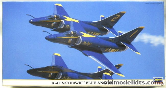 Hasegawa 1/48 A-4F Skyhawk Blue Angels, 09648 plastic model kit