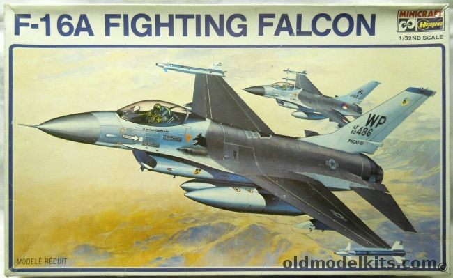 Hasegawa 1/32 F-16A Fighting Falcon - Plus Thunderbirds Decals Plus ...