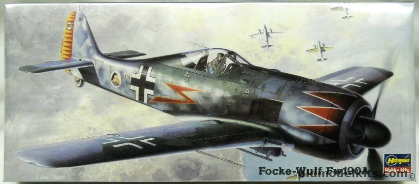 Hasegawa 1/72 Focke-Wulf Fw-190 A - (FW190A), AP7 plastic model kit