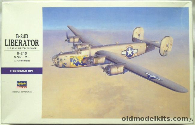 Hasegawa 1/72 B-24D LIberator - 343BS 1943 The Squaw / 506 BS 44BG 1943 ...