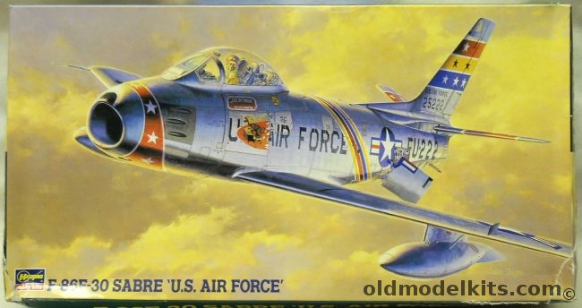 Hasegawa 1/48 F-86F -30 Sabre - USAF 21st FB Wing Commander's Aircraft / 8th FB Wing Commander - (F86F30), PT13 plastic model kit