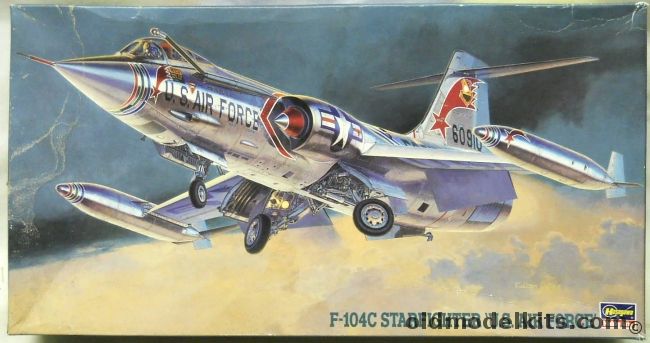 Hasegawa 1/48 F-104C Starfighter US Air Force - 479th TFW (1963), PT19 plastic model kit