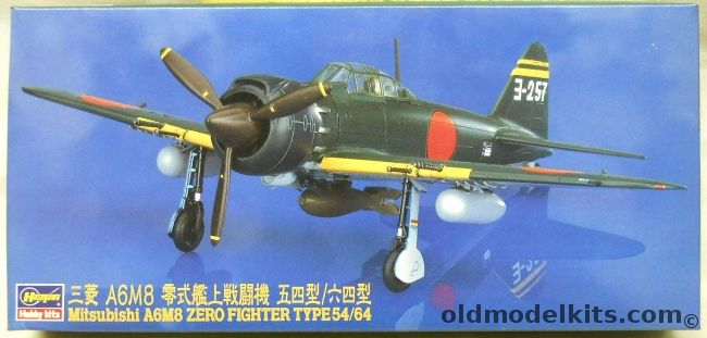 Hasegawa 1/72 Mitsubishi A6M8 Zero Fighter Type 54 / 64, SP246