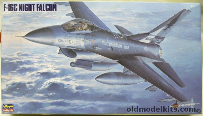 Hasegawa 1/48 F-16C Night Falcon - USAF 1st Aircraft, V8