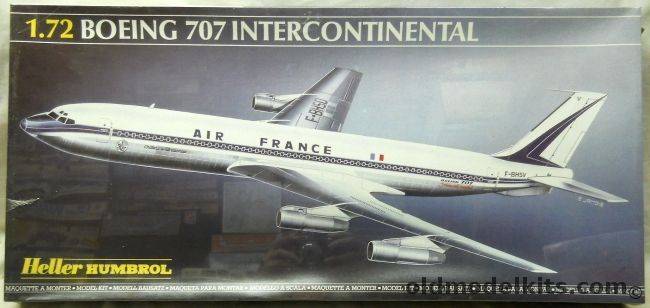 Heller 1/72 Boeing 707 Intercontinental - BOAC Or Air France - 707-300B ...