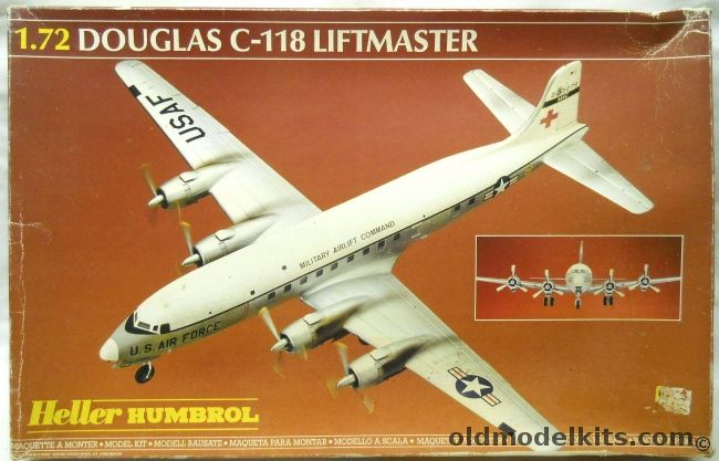 Heller 1/72 Douglas C-118 Liftmaster - Transport (DC-6), 80317