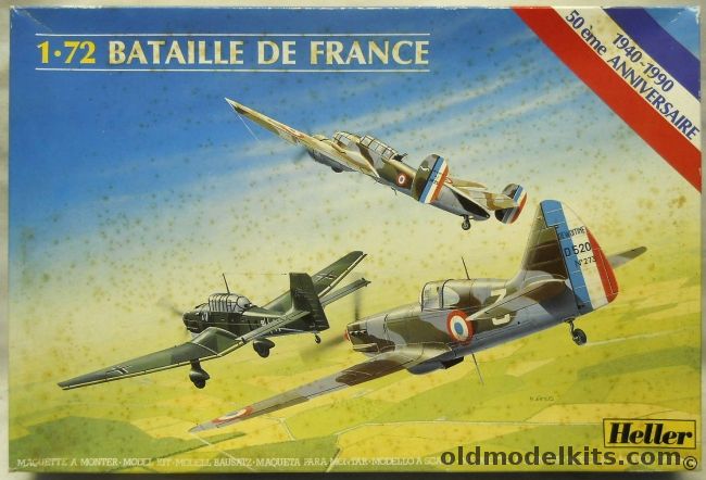 Heller 1/72 Bataille de France (Battle of France) 50th Anniversary Set ...