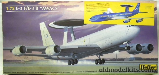 Heller 1/72 E-3F / E-3B AWACS - (707) - USAF Or French Air Force E-3F ...