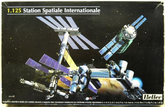 Heller 1/125 International Space Station, 80444 plastic model kit