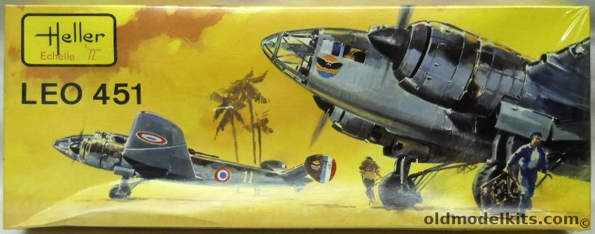 Heller 1/72 Leo 451 - Liore et Olivier, L389 plastic model kit