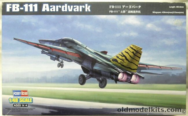 Hobby Boss 1/48 FB-111 Aardvark, 80351 plastic model kit