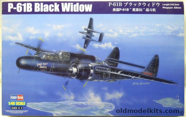 Hobby Boss 1/48 P-61B Black Widow - Swing Shift Skipper or Sleepy Time Gal II, 81731 plastic model kit