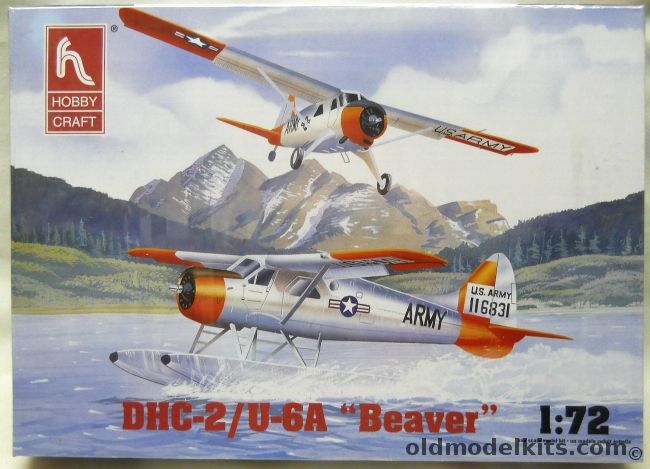 Hobby Craft 1/48 DHC-2 / U-6A Beaver - US Army Alaska, HC1330 plastic model kit