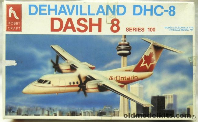 Hobby Craft 1/72 DHC-8 Dash 8 Series 100 - Piedmont / Henson / Air Ontario, HC1341 plastic model kit
