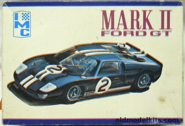 IMC 1/25 Mark II Ford GT - GT40 Daytona 98 / Le Mans 2 / Sebring 1, 112 plastic model kit