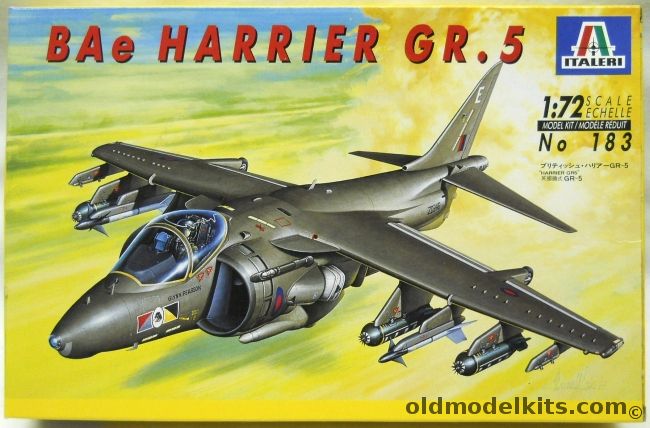 Italeri 1/72 TWO BAe Harrier GR.5, 183