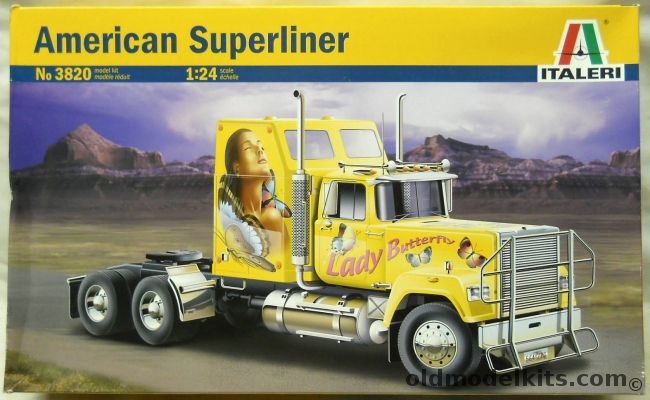 Italeri 1/24 American Superliner - (Mack Tractor / Semi-Truck), 3820