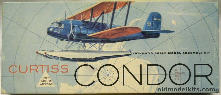 ITC 1/84 Curtiss Condor - Eastern Air Service or Antarctic Expedition II, 3724 plastic model kit