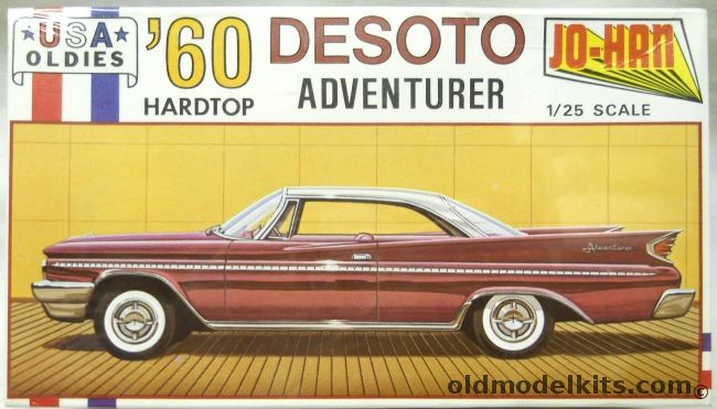 Jo-Han 1/25 1960 Desoto  Adventurer Hardtop, C4460 plastic model kit