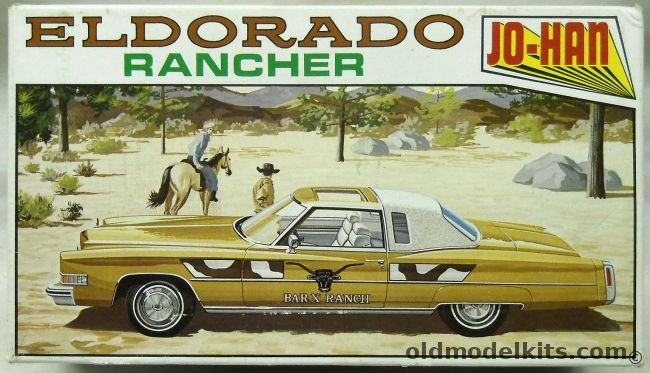 Jo-Han 1/25 Eldorado Rancher - 1976 Cadillac Eldorado, GC-3300 plastic model kit