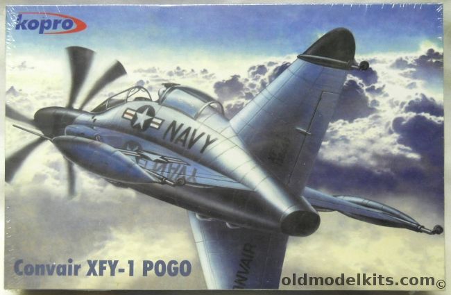 KP 1/72 Convair XFY-1 Pogo - VR Vertical Riser, 3136 plastic model kit