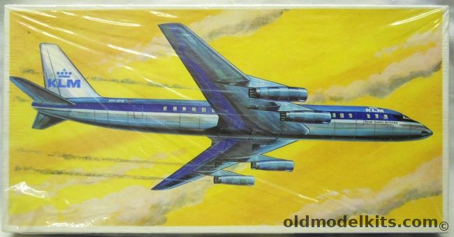 KVZ 1/100 Douglas DC-8 - KLM Airlines - (DC-8-22), 15040 plastic model kit