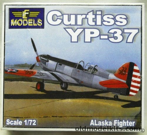 LF Models 1/72 Curtiss YP-37, 7260 plastic model kit