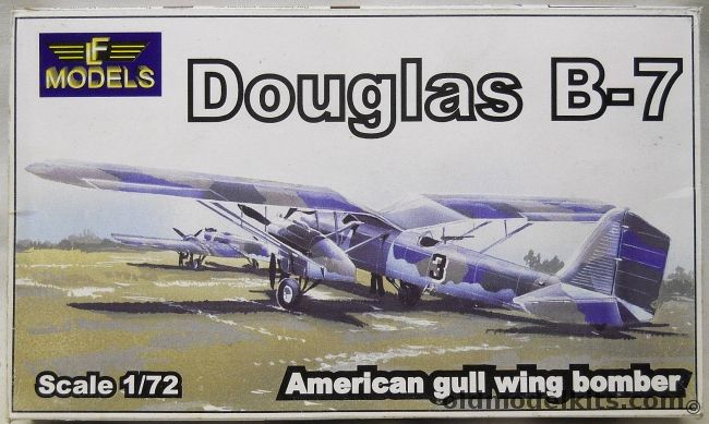 LF Models 1/72 Douglas B-7 - American Gull Wing Bomber, 7263